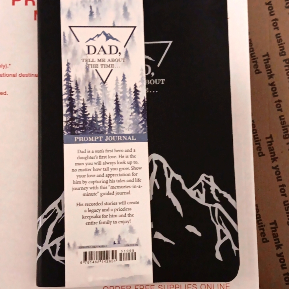 A journal for dads